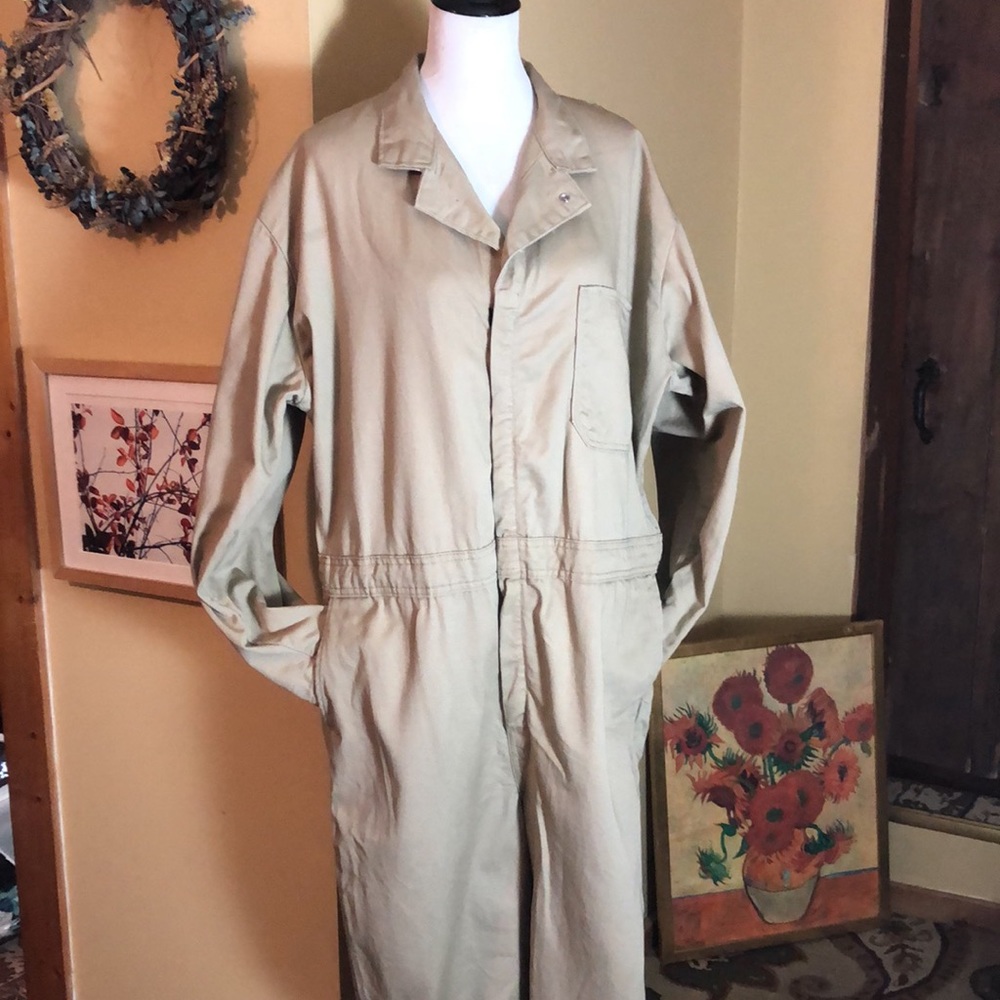 BULWARK Size 46 Overall Coverall Rate:FR CAT2 2112 Chore Worker Industrial Soft